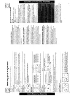 Preview for 12 page of Hotpoint 9938 User Handbook Manual