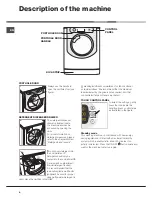 Предварительный просмотр 6 страницы Hotpoint AQ113D 697 E Instructions For Installation And Use Manual