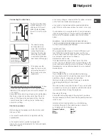 Предварительный просмотр 3 страницы Hotpoint AQ9D 692 I Instructions For Installation And Use Manual