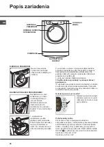 Preview for 28 page of Hotpoint AQD970D49 Instructions For Installation And Use Manual