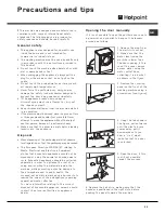 Предварительный просмотр 11 страницы Hotpoint AQGL 129 PI Instruction Booklet