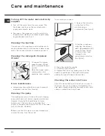 Предварительный просмотр 12 страницы Hotpoint AQGL 129 PI Instruction Booklet