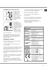 Предварительный просмотр 15 страницы Hotpoint AQS73D 29 Instructions For Installation And Use Manual