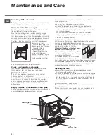 Preview for 16 page of Hotpoint AQUALTIS AAQCF 81 U Instruction Booklet