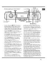 Предварительный просмотр 19 страницы Hotpoint Aqualtis AQ113DA 697 I Instructions For Installation And Use Manual