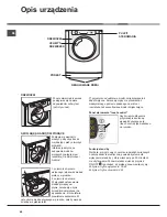 Предварительный просмотр 42 страницы Hotpoint Aqualtis AQ113DA 697 I Instructions For Installation And Use Manual