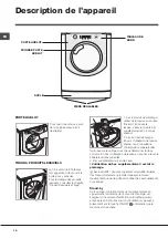 Предварительный просмотр 16 страницы Hotpoint AQUALTIS AQ83F 49 Instructions For Installation And Use Manual