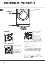 Предварительный просмотр 28 страницы Hotpoint AQUALTIS AQ83F 49 Instructions For Installation And Use Manual