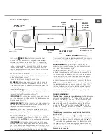 Предварительный просмотр 5 страницы Hotpoint AQUALTIS AQ8D 492 U Instructions For Installation And Use Manual