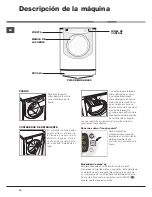 Предварительный просмотр 16 страницы Hotpoint AQUALTIS AQ8D 492 U Instructions For Installation And Use Manual