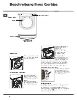 Предварительный просмотр 40 страницы Hotpoint AQUALTIS AQ8D 492 U Instructions For Installation And Use Manual