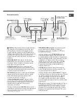 Preview for 29 page of Hotpoint AQUALTIS AQ93F 29 Instructions For Installation And Use Manual