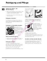 Предварительный просмотр 34 страницы Hotpoint AQUALTIS AQ93F 69 Instructions For Installation And Use Manual