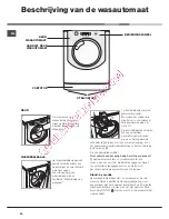 Предварительный просмотр 40 страницы Hotpoint AQUALTIS AQ93F 69 Instructions For Installation And Use Manual