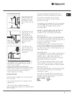 Предварительный просмотр 3 страницы Hotpoint Aqualtis AQ9D 69 S Instructions For Installation And Use Manual