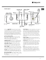 Предварительный просмотр 7 страницы Hotpoint AQUALTIS AQ9L 292 I Instructions For Installation And Use Manual