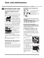 Preview for 6 page of Hotpoint Aqualtis AQC9 BF7 Instruction Booklet