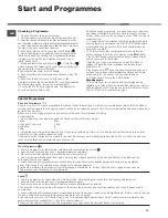 Preview for 10 page of Hotpoint Aqualtis AQC9 BF7 Instruction Booklet