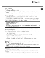 Preview for 11 page of Hotpoint Aqualtis AQC9 BF7 Instruction Booklet