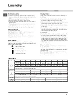 Preview for 16 page of Hotpoint Aqualtis AQC9 BF7 Instruction Booklet