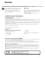 Preview for 18 page of Hotpoint Aqualtis AQC9 BF7 Instruction Booklet