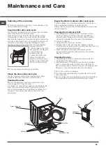 Preview for 52 page of Hotpoint AQUALTIS AQC9 CF7 Instruction Booklet