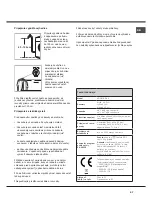 Предварительный просмотр 27 страницы Hotpoint AQUALTIS AQD970D 49 Instructions For Installation And Use Manual