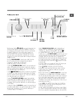 Предварительный просмотр 31 страницы Hotpoint AQUALTIS AQD970L 49 Instructions For Installation And Use Manual