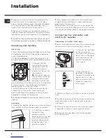 Предварительный просмотр 2 страницы Hotpoint AQUALTIS AQGMD 149 Instruction Booklet