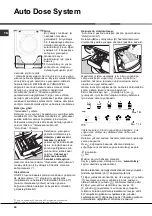 Предварительный просмотр 38 страницы Hotpoint AQUALTIS AQLF9D 69 U Instructions for  and use Instructions For Installation And Use Manual