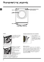 Предварительный просмотр 68 страницы Hotpoint AQUALTIS AQLF9D 69 U Instructions for  and use Instructions For Installation And Use Manual