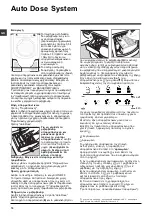 Предварительный просмотр 70 страницы Hotpoint AQUALTIS AQLF9D 69 U Instructions for  and use Instructions For Installation And Use Manual