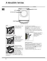 Предварительный просмотр 28 страницы Hotpoint AQUALTIS AQSD 291 U Instructions For Installation And Use Manual