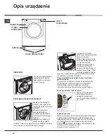 Предварительный просмотр 40 страницы Hotpoint AQUALTIS AQSD 291 U Instructions For Installation And Use Manual