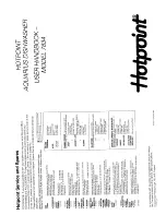 Hotpoint Aquarius 7834 User Handbook Manual предпросмотр