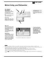 Предварительный просмотр 11 страницы Hotpoint Aquarius FDW20 Instructions For Installation And Use Manual