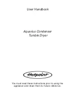 Hotpoint Aquarius TDC30 User Handbook Manual preview