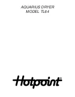 Предварительный просмотр 1 страницы Hotpoint AQUARIUS TL64 Instruction Book