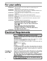 Предварительный просмотр 5 страницы Hotpoint AQUARIUS TL64 Instruction Book