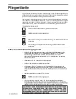 Предварительный просмотр 65 страницы Hotpoint AQUARIUS TL64 Instruction Book