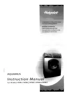 Hotpoint AQUARIUS WM61 Instruction Manual предпросмотр