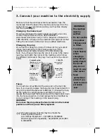 Предварительный просмотр 7 страницы Hotpoint Aquarius WMA30 Installation And User Instructions Manual