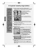 Предварительный просмотр 12 страницы Hotpoint Aquarius WMA30 Installation And User Instructions Manual