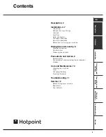 Preview for 3 page of Hotpoint Aquarius WT540 Installation And Troubleshooting Manual