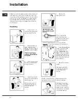 Preview for 4 page of Hotpoint Aquarius WT540 Installation And Troubleshooting Manual