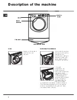 Предварительный просмотр 8 страницы Hotpoint AQXD 169 Instructions For Installation And Use Manual