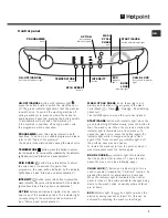 Предварительный просмотр 9 страницы Hotpoint AQXD 169 Instructions For Installation And Use Manual