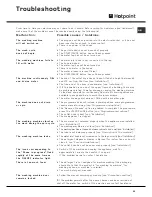 Preview for 13 page of Hotpoint AQXGD 169 PM Instruction Booklet