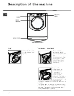 Предварительный просмотр 8 страницы Hotpoint AQXXF 149 PM Instructions For Installation And Use Manual