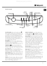 Предварительный просмотр 9 страницы Hotpoint AQXXL 129 PO Instructions For Installation And Use Manual